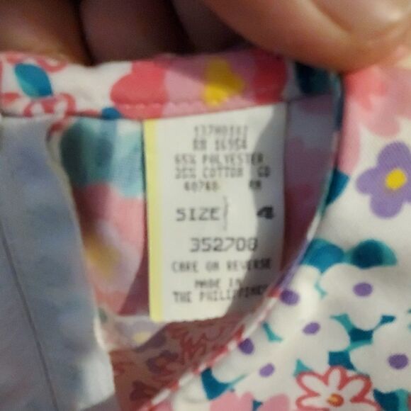 Vintage Floral Peter Pan Collar Dress - Picture 4 of 4